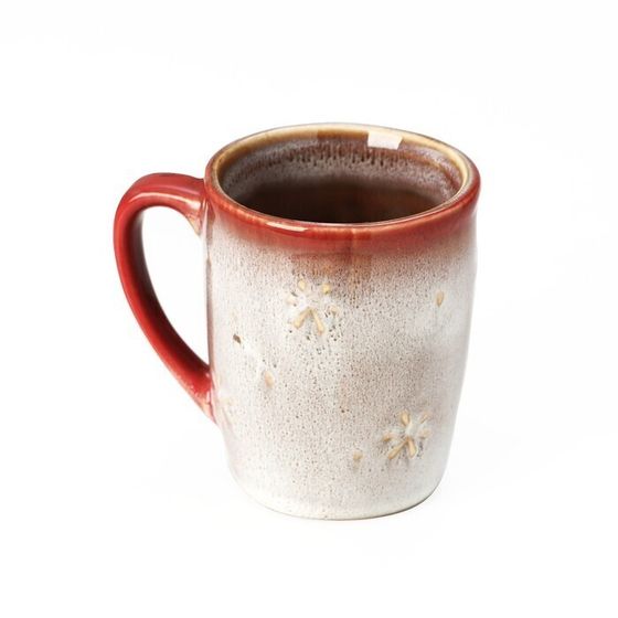 !09 Кружка "Снеговик" 350мл, 12х8,5х10,5см