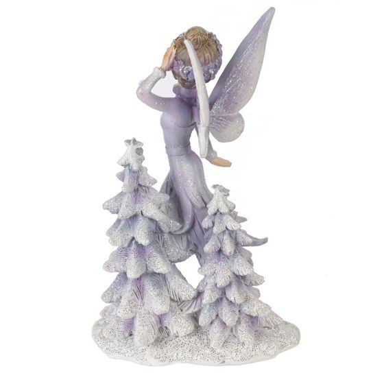 Фигурка декоративная &quot;Фея с ёлочкой&quot;, L11 W6,5 H17 см