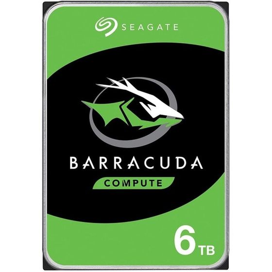 Жёсткий диск Seagate ST6000DM003 Barracuda, 6 Тб, SATA-III, 3.5&quot;