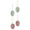 Набор из 2-х изделий декоративных подвесных "Яйцо" (4*6), L12 W4 H14 см, 2в.