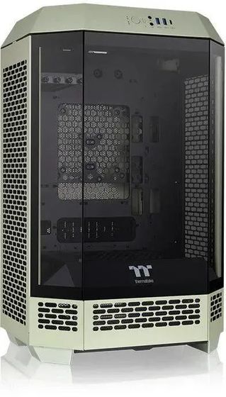 Корпус Thermaltake The Tower 300 зеленый без БП MicroTower miniITX (CA-1Y4-00SEWN-00)