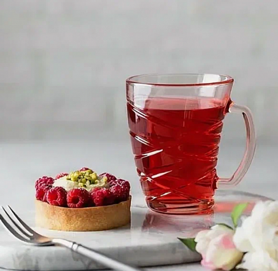 Кружка ШЕЙП ЭЛАНОР розовая 320мл