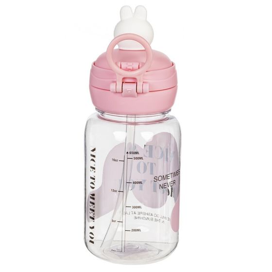 Бутылка, 650 мл, L8 W8,5 H22 см