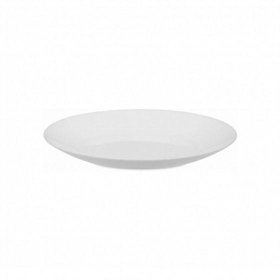 Тарелка обеденная ЛИЛИ БЕЛЫЙ 25см