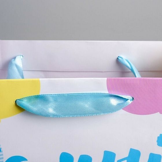 !НАБОР 2 ШТУКИ - Пакет ламинированный вертикальный «Самый лучший день сегодня!», ML 23 × 27 × 11,5 см