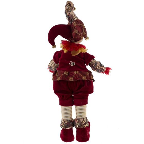 Игрушка набивная &quot;Клоун&quot; (муз, движ), L17 W14 H47 см