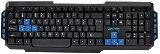 Клавиатура Smartbuy ONE 231AG-K игровая беспров. черный (SBK-231AG-K)