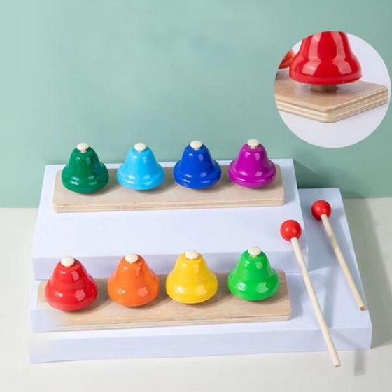 Музыкальная игрушка «Восьми тональные колокольчики» 23×6×12.5 см