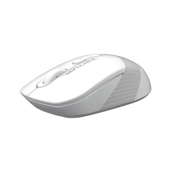 Мышь A4Tech Fstyler FG10 белый/серый оптическая беспров. (2000dpi) (FG10 WHITE)