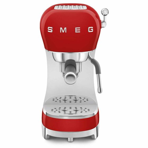 Экспресс-кофеварка с ручкой Smeg ECF02RDEU Красный