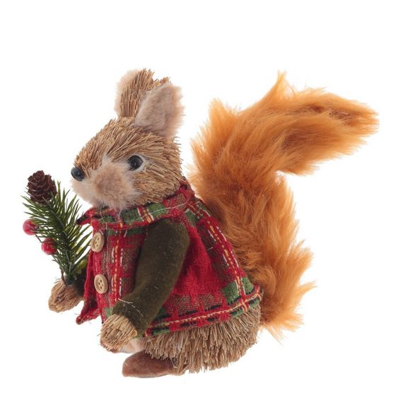 Изделие декоративное &quot;Белочка&quot;, L14 W11 H18 см