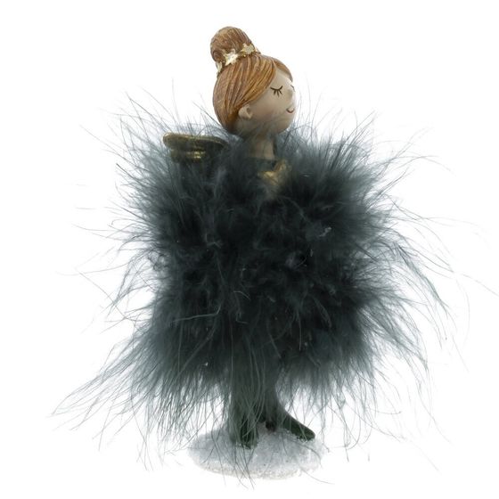Фигурка декоративная &quot;Ангел&quot;, L6 W6 H13,5 см, 2в.