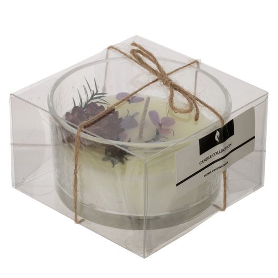 Свеча ароматическая, L8 W8 H4,5 см