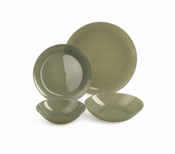 Тарелка обеденная SELEST GREEN 25см