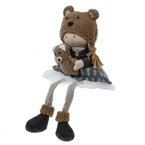 Игрушка набивная с подсветкой  &quot;Мальчик/Девочка&quot;, L19 W12 H48 см, 2в.