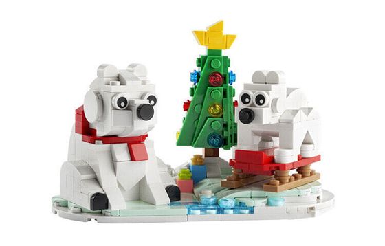 LEGO Limited Collection Winter Polar Bear Building Blocks 312pcs 40571