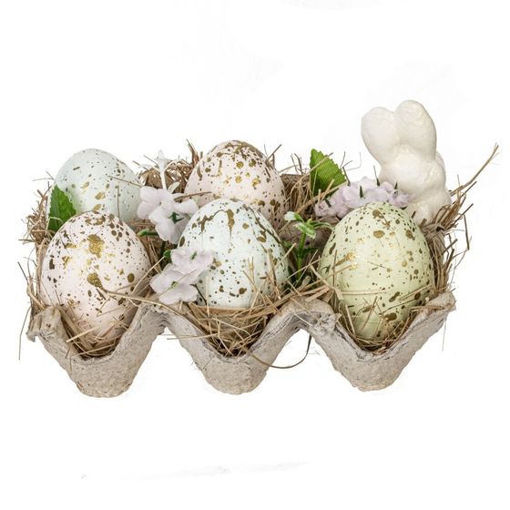 Изделие декоративное &quot;Пасхальная композиция&quot;, L14,5 W10 H9,5 см