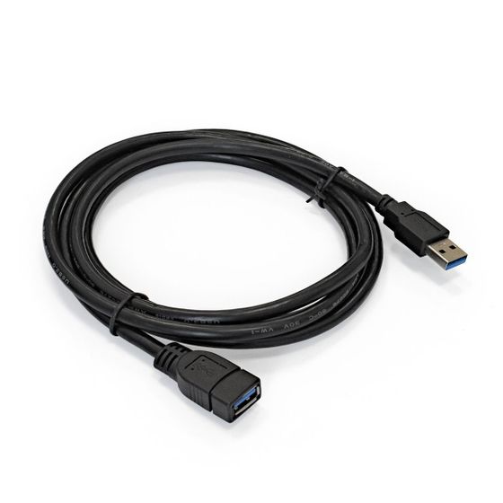 Кабель-удлинитель ExeGate USB 3.0 A(m) - A(f) 3м черный (EX-CC-USB3-AMAF-3.0)/(EX284933RUS)