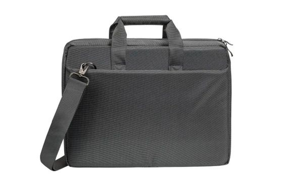 Сумка для ноутбука 15.6&quot; Riva 8231 полиэстер серый