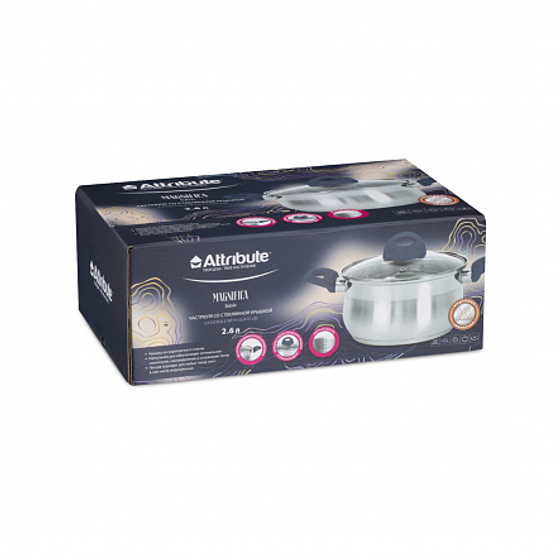 Кастрюля с крышкой MAGNIFICA Basic 2.6л