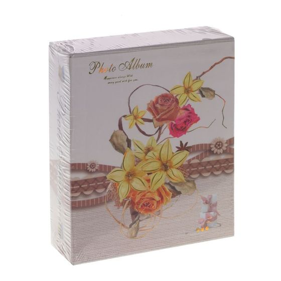 Фотоальбом для 40 фото 10*15, Д14 Ш4,5 В17 см, 4в.