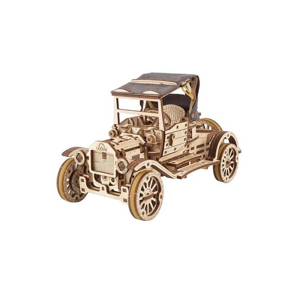 UGEARS Retrocar Ugr-T Wooden Mechanical Model