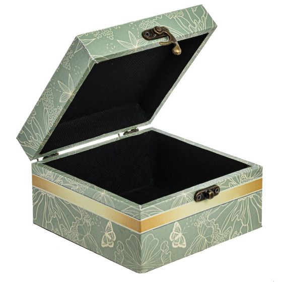 Шкатулка, Д14 Ш14 В8 см