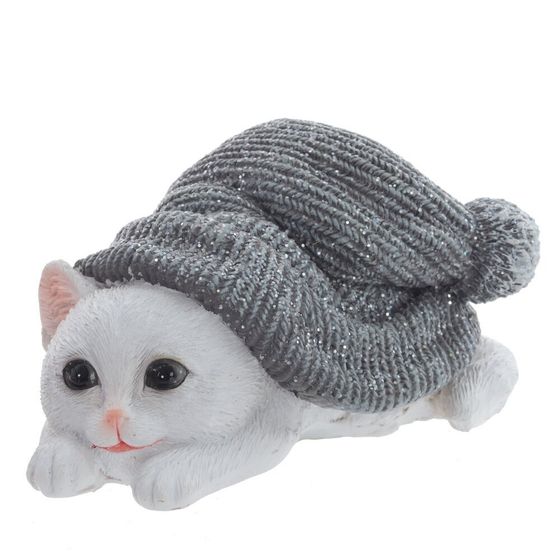 Фигурка декоративная &quot;Котёнок&quot;, L14 W9,5 H7,5 см, 2в.