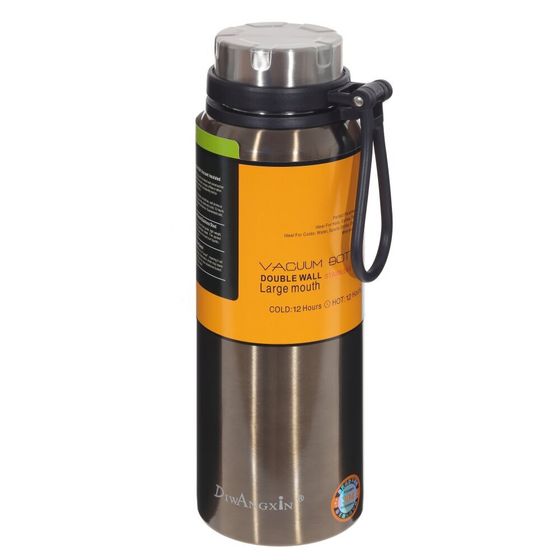 Термос, 950 мл, L10 W9 H29 см, дизайн микс