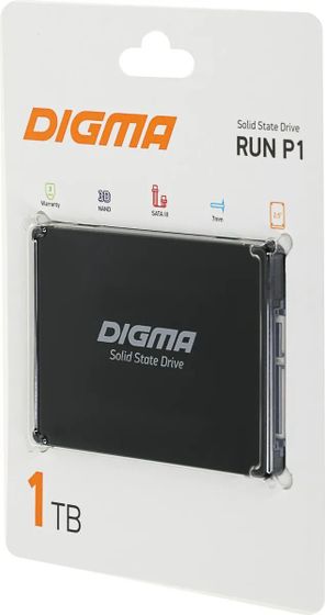Накопитель SSD 1Tb Digma SATA-III DGSR2001TP13T Run P1 2.5&quot;