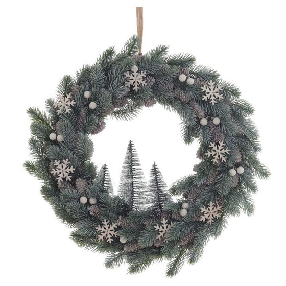 Изделие декоративное &quot;Венок&quot;, L48 W8 H48 см