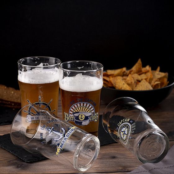 Стакан для пива ПЕЙЛ-ЭЛЬ Капитан 570мл