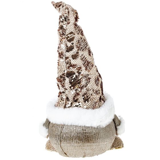 Фигурка декоративная &quot;Гном&quot;, L20 W17 H20 см, разм.полк. Lп20 Wп16 Hп18 см