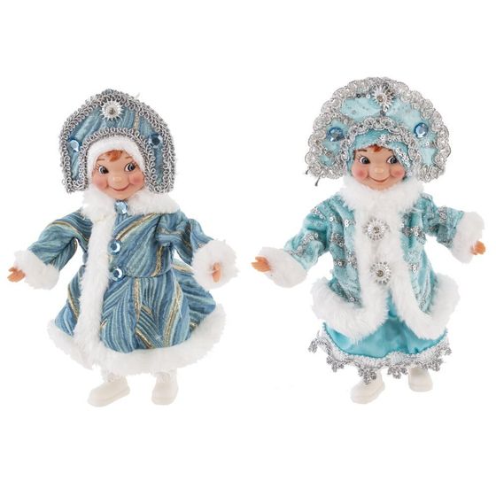 Игрушка набивная &quot;Снегурочка&quot;, L13 W5 H20 см, 2в.