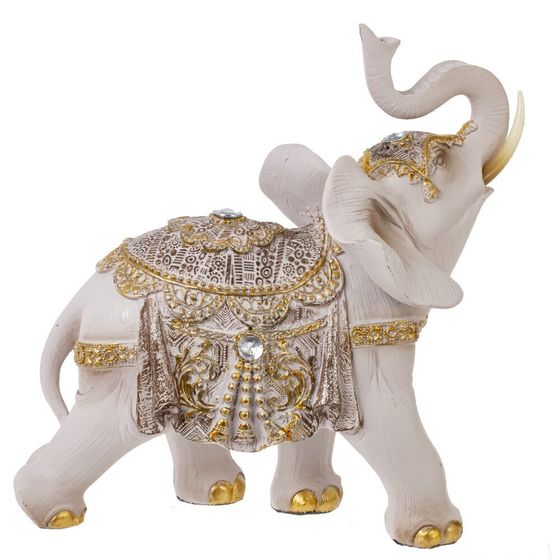 Фигурка декоративная &quot;Слон&quot;, Д19 Ш10 В21 см, 2в.