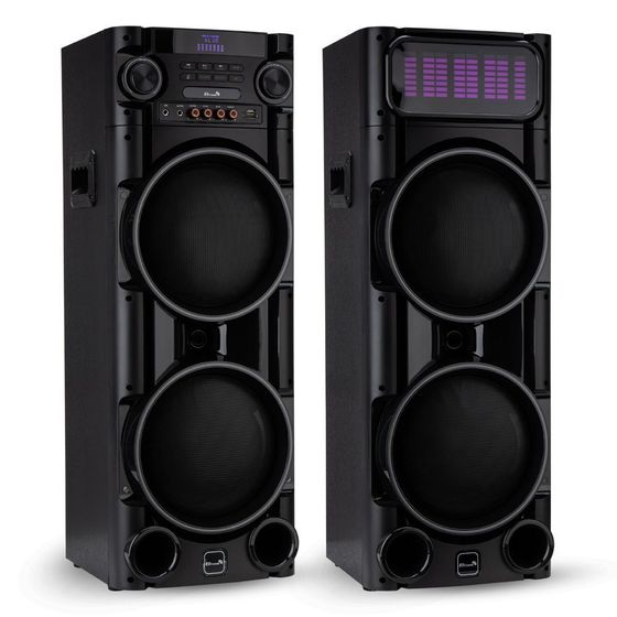 Акустическая система Eltronic 30-53 CRAZY BOX 150Вт+150Вт черный