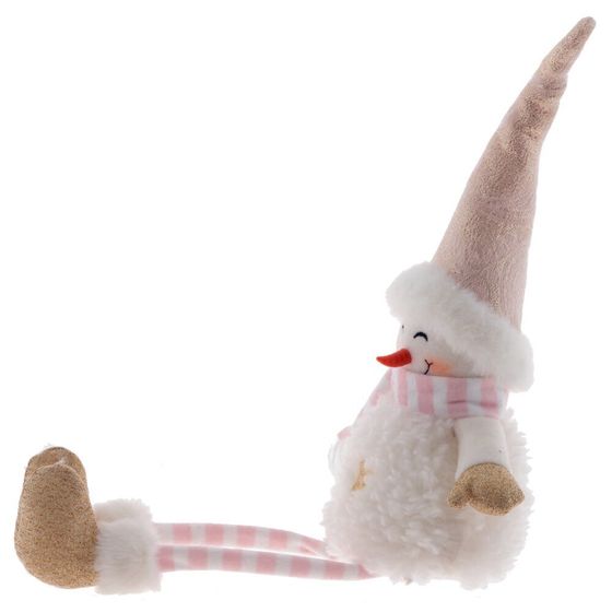 Игрушка набивная &quot;Снеговик&quot;, L16 W9 H50/19 см, 2в.