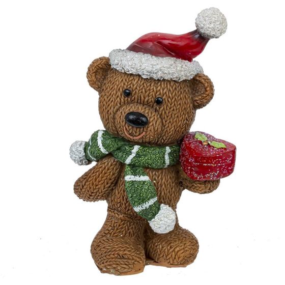 Фигурка декоративная &quot;Медвежонок&quot;, L7 W5 H11 см, 2в.