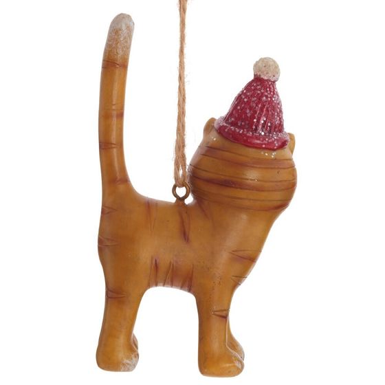 Изделие декоративное подвесное &quot;Котёнок&quot;, L6,5 W3 H10 см, 2в.