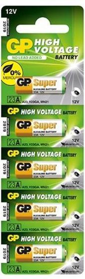 Батарейка GP Super Alkaline 23AF MN21 блистер (5шт)
