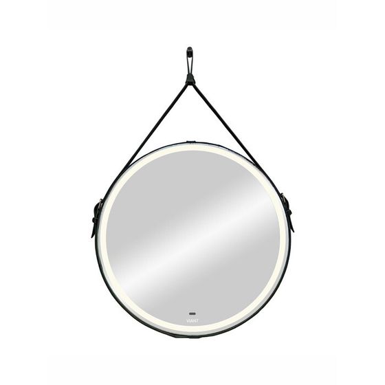 Зеркало VIANT «Лофт», LED подсветка, 65х65 см