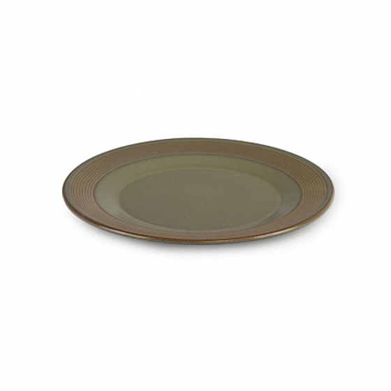 Тарелка десертная HELEZONE GREEN 21см