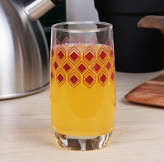 Стакан РОМБ ЛИЛАК 330мл высокий