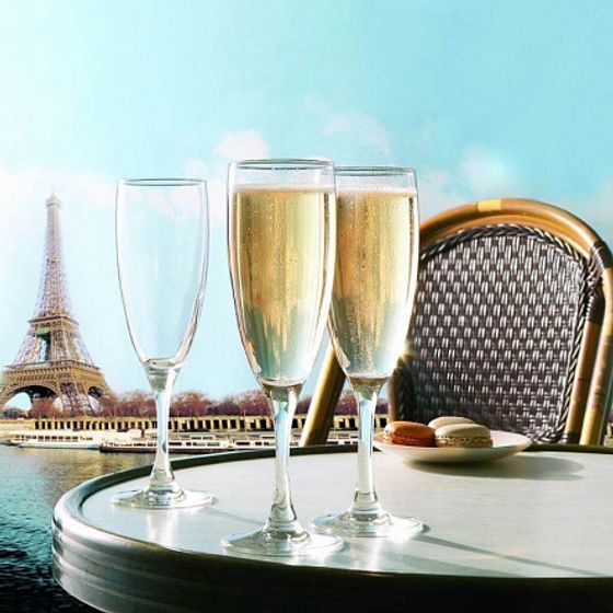 Набор фужеров для шампанского ФРАНЦУЗСКИЙ РЕСТОРАНЧИК 6шт 170мл