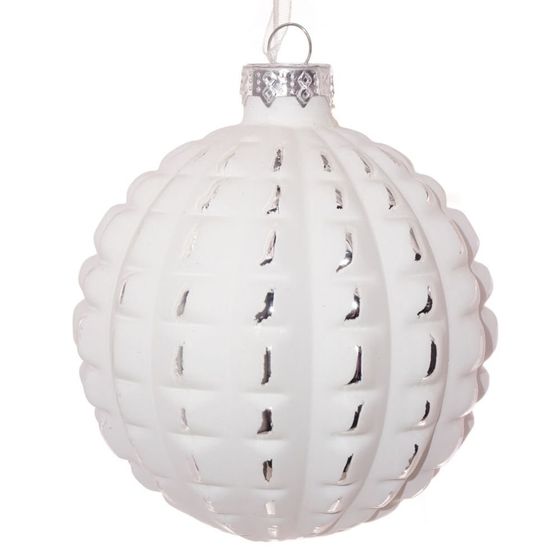 Украшение новогоднее Шар &quot;Винтаж&quot;, D 8 см, L8 W8 H8 см, 2в.