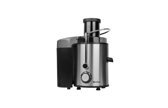 Соковыжималка центробежная Vitek VT-3652 BK 900Вт серебристый