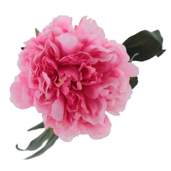 Цветок искусственный &quot;Пион&quot;, L18 W16 H80 см