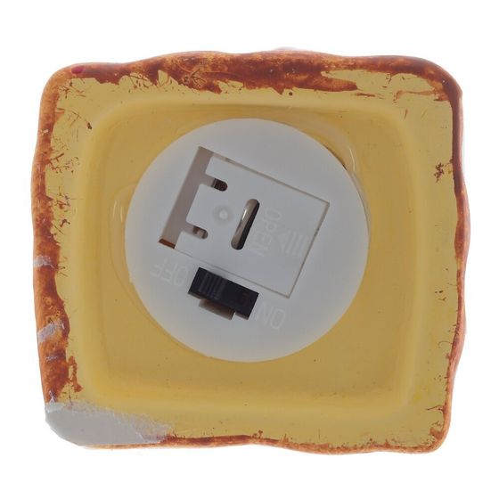 Фигурка декоративная с подсветкой &quot;Домик пряничный&quot;, L6 W5,5 H7,5 см,  LR44 2 шт.