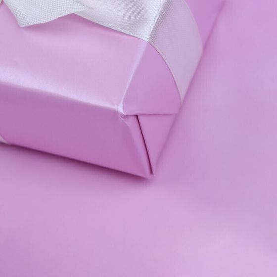 !09 Бумага перламутровая(набор 4 листа) цвет сиреневый 0,5 х 0,7 м.