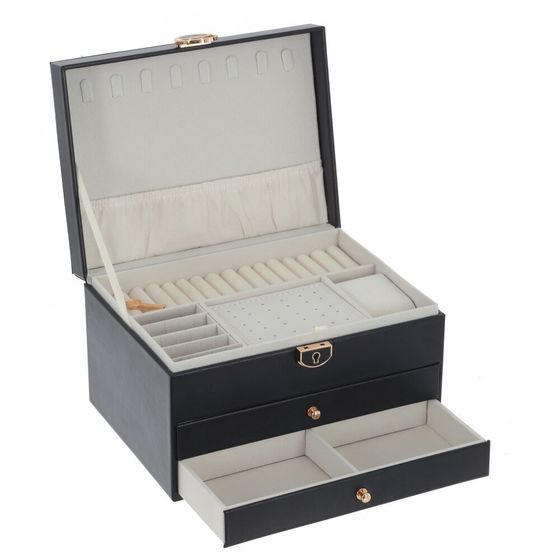 Шкатулка для украшений, Д23 Ш17 В13,5 см